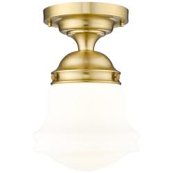 Vaughn by Z-Lite Luxe Gold 1 Light Flush Mount