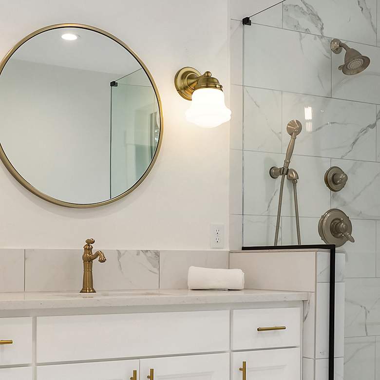 Image 4 Vaughn by Z-Lite Luxe Gold 1 Light Wall Sconce more views
