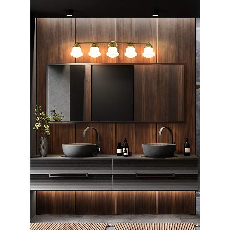 Image 3 Vaughn by Z-Lite Luxe Gold 5 Light Vanity more views