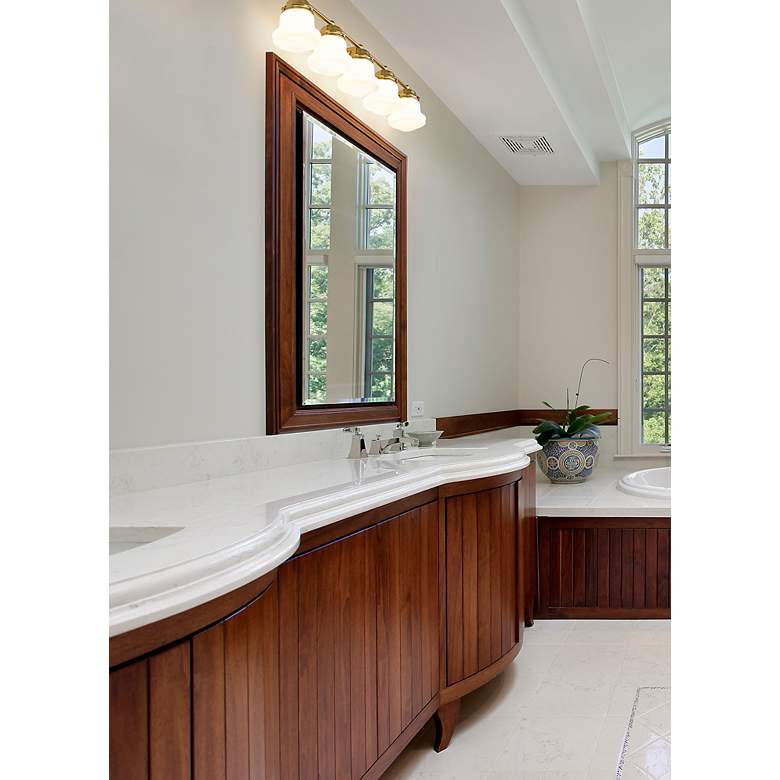 Image 4 Vaughn by Z-Lite Luxe Gold 5 Light Vanity more views