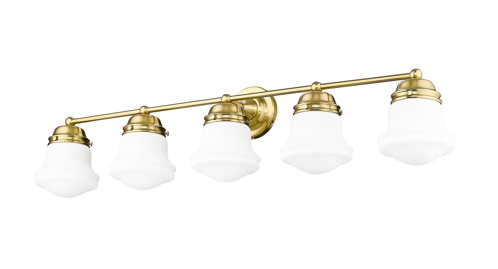 Vaughn by Z-Lite Luxe Gold 5 Light Vanity