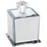 Vavi 5 1/4" High Clear Glass Jewelry Box with Lid