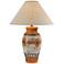 Vaydro Brick and Sand Southwest Style Table Lamp