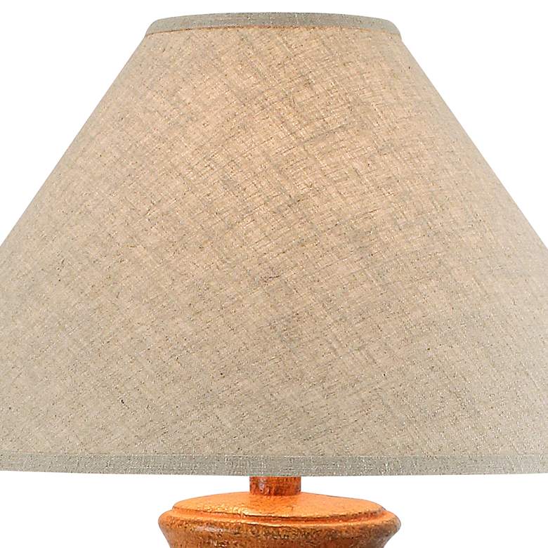 Image 2 Vaydro Brick and Sand Southwest Style Table Lamp more views