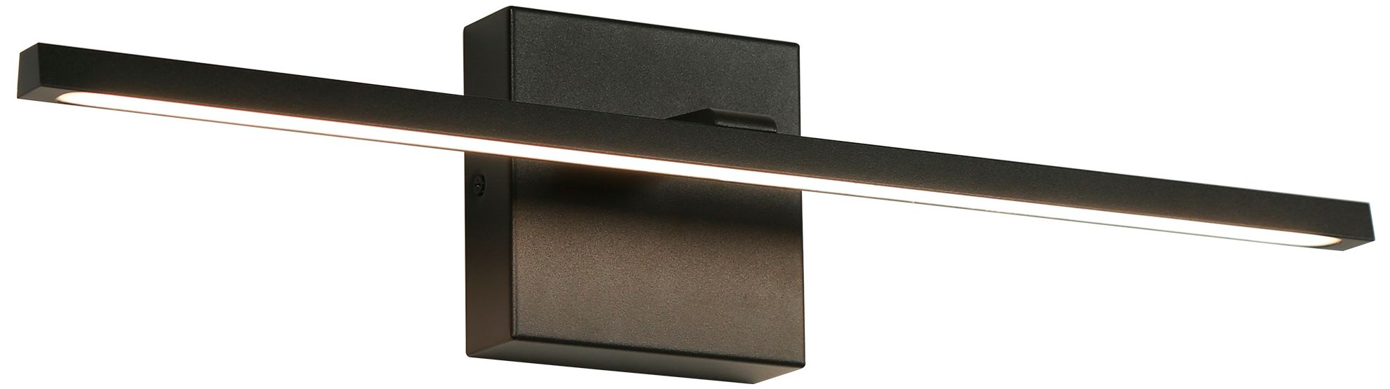 Thumbnail1 of Vectra Modern Black 21" Wide Integrated LED Bath Light / Picture Light