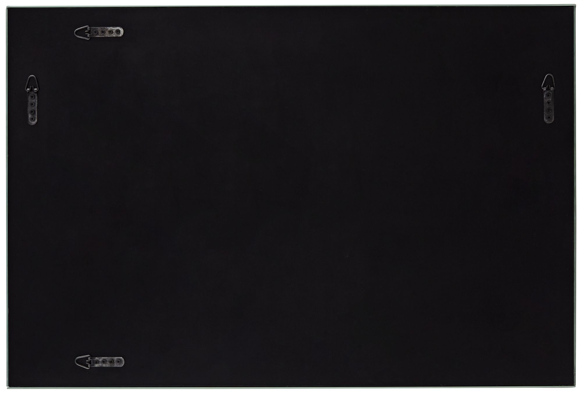 Vedi Stepped Glass 24 3/4" x 36 3/4" Wall Mirrors Set of 2