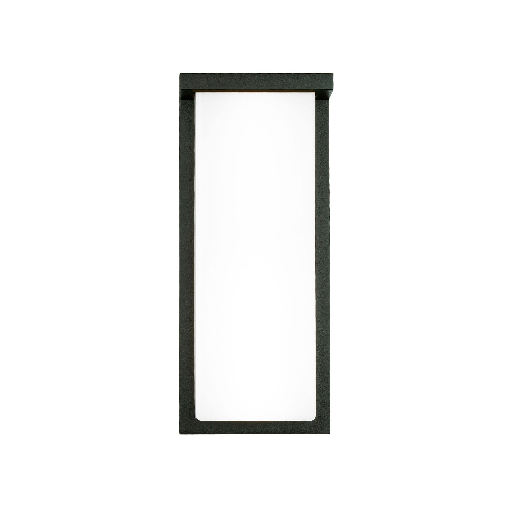 Image 3 Vega 14"H x 6"W 1-Light Outdoor Wall Light in Black more views