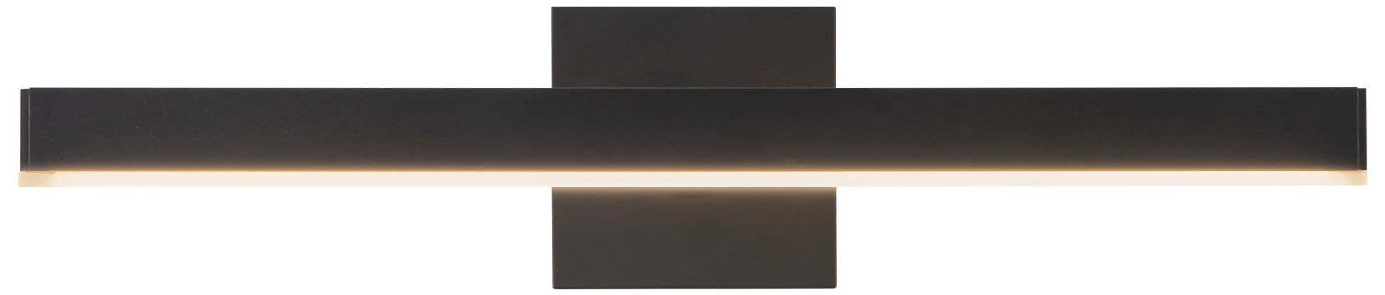 Image 2 Vega 19-in Black dimmable LED Wall/Picture Light