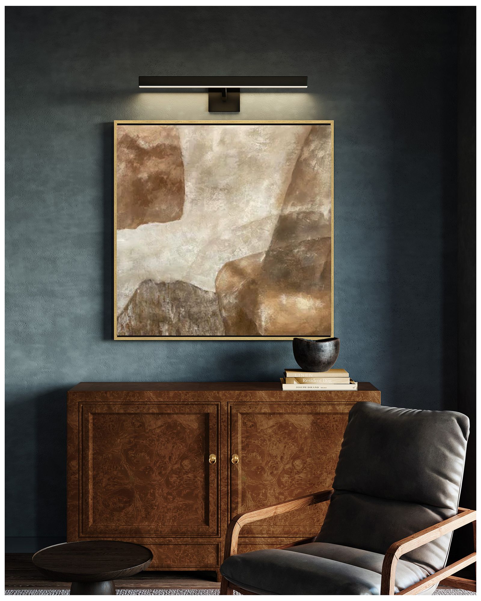 Image 7 Vega 22-in Black dimmable LED Wall/Picture Light more views