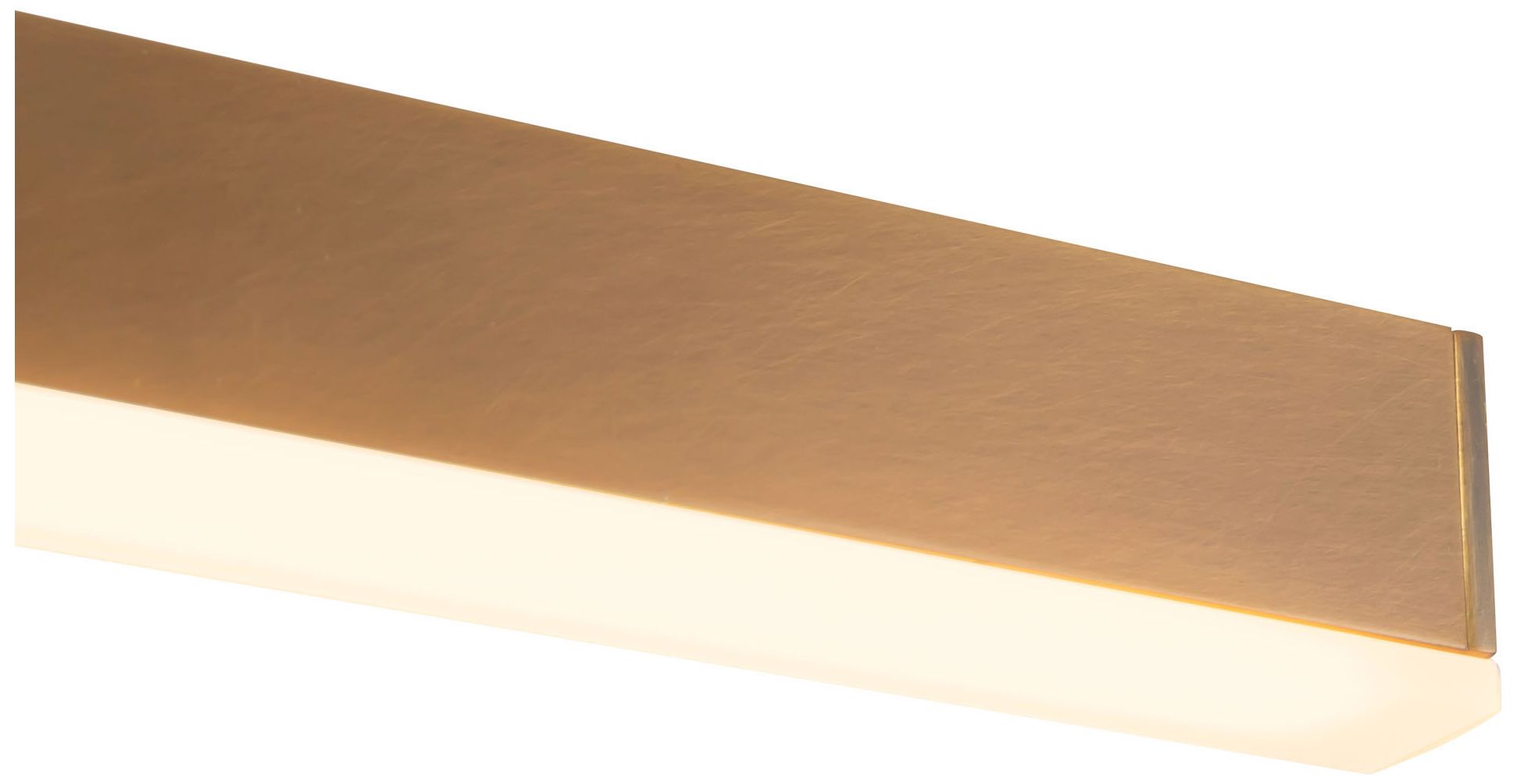 Image 5 Vega 22-in Vintage Brass dimmable LED Wall/Picture Light more views