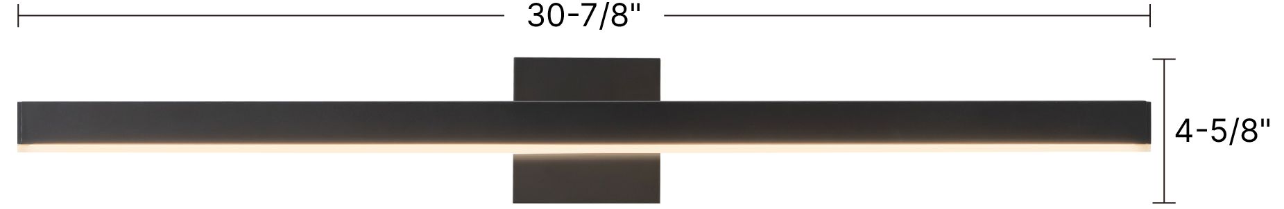 Image 7 Vega 22-in Vintage Brass dimmable LED Wall/Picture Light more views