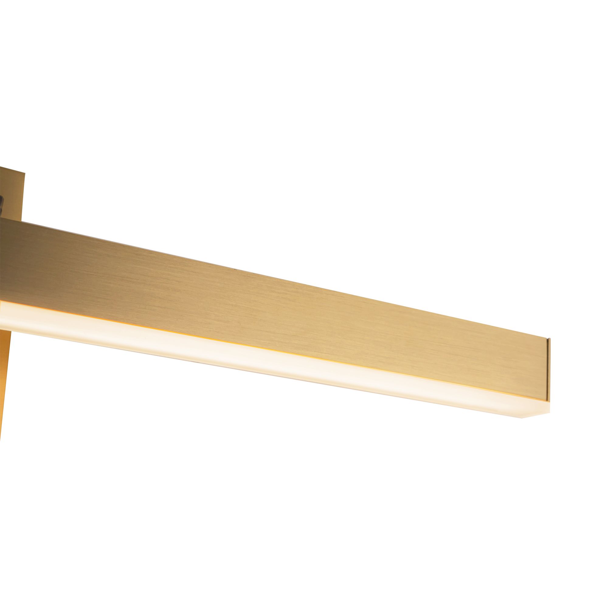 Image 5 Vega 23" Wide Brushed Gold LED Vanity Bath Light more views