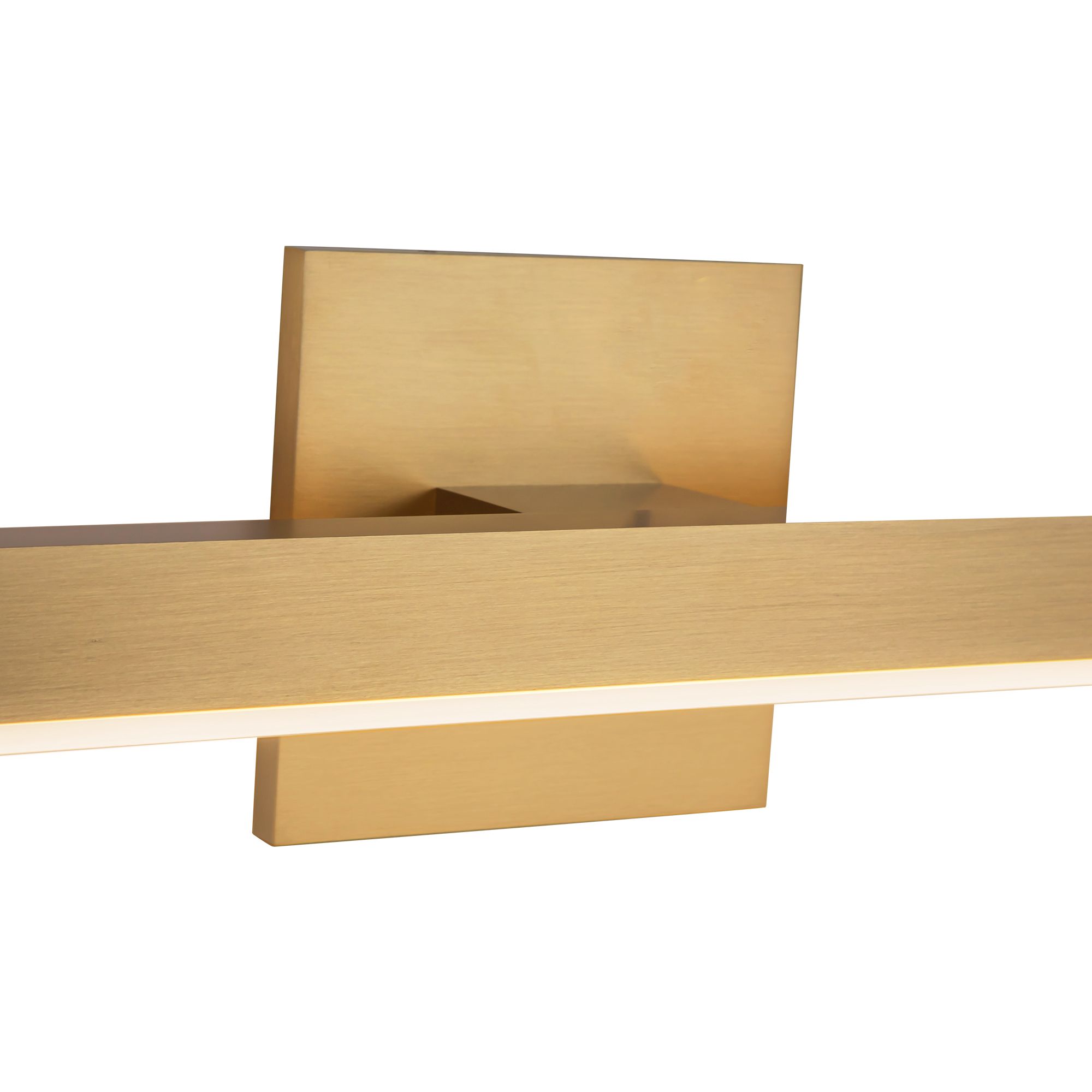 Image 6 Vega 23" Wide Brushed Gold LED Vanity Bath Light more views