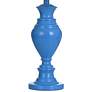 Vega 28" Bright Marlin Blue Ceramic Table Lamp