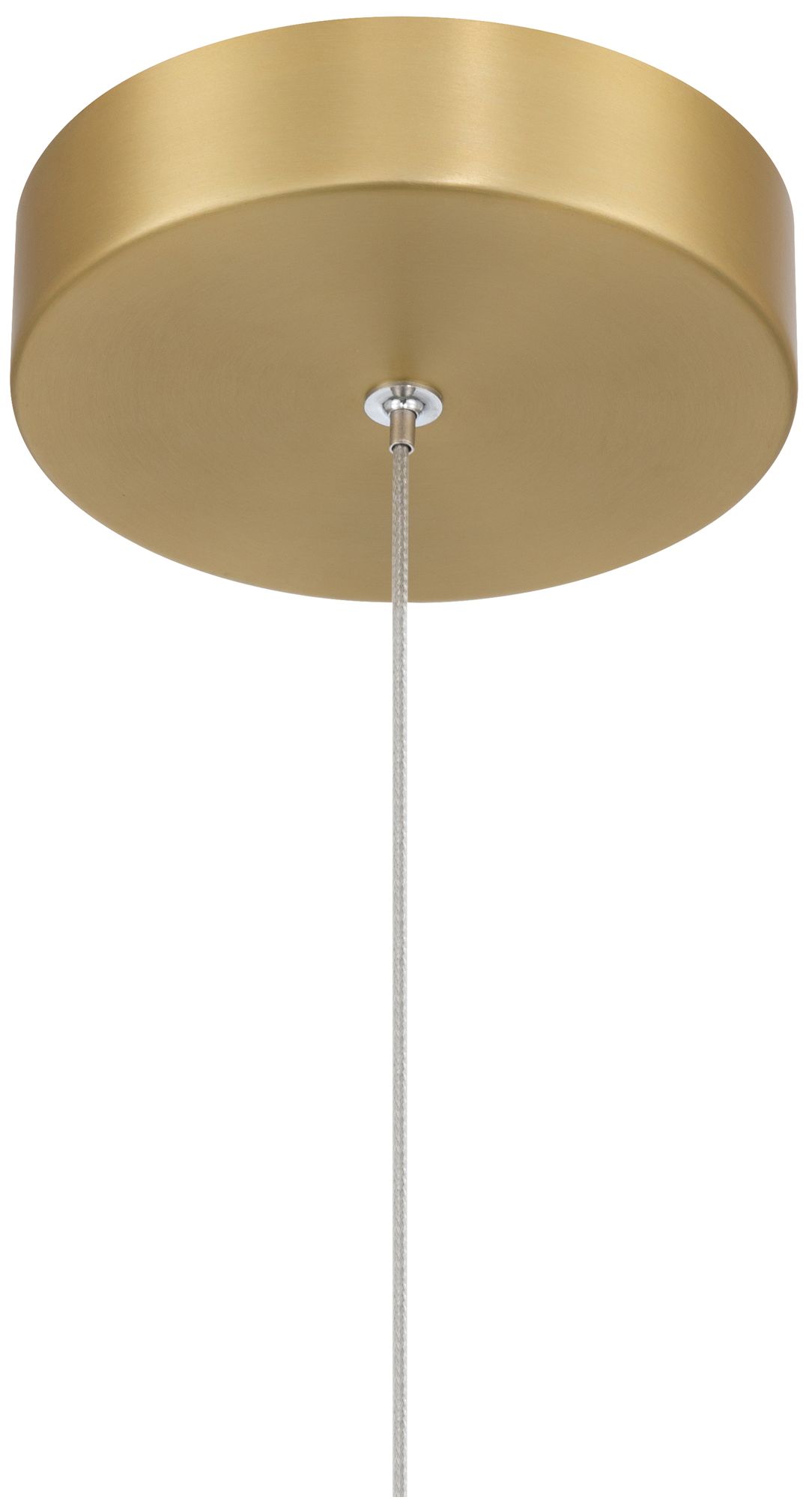 Image 2 Vega 30" Wide Brushed Gold LED Pendant more views