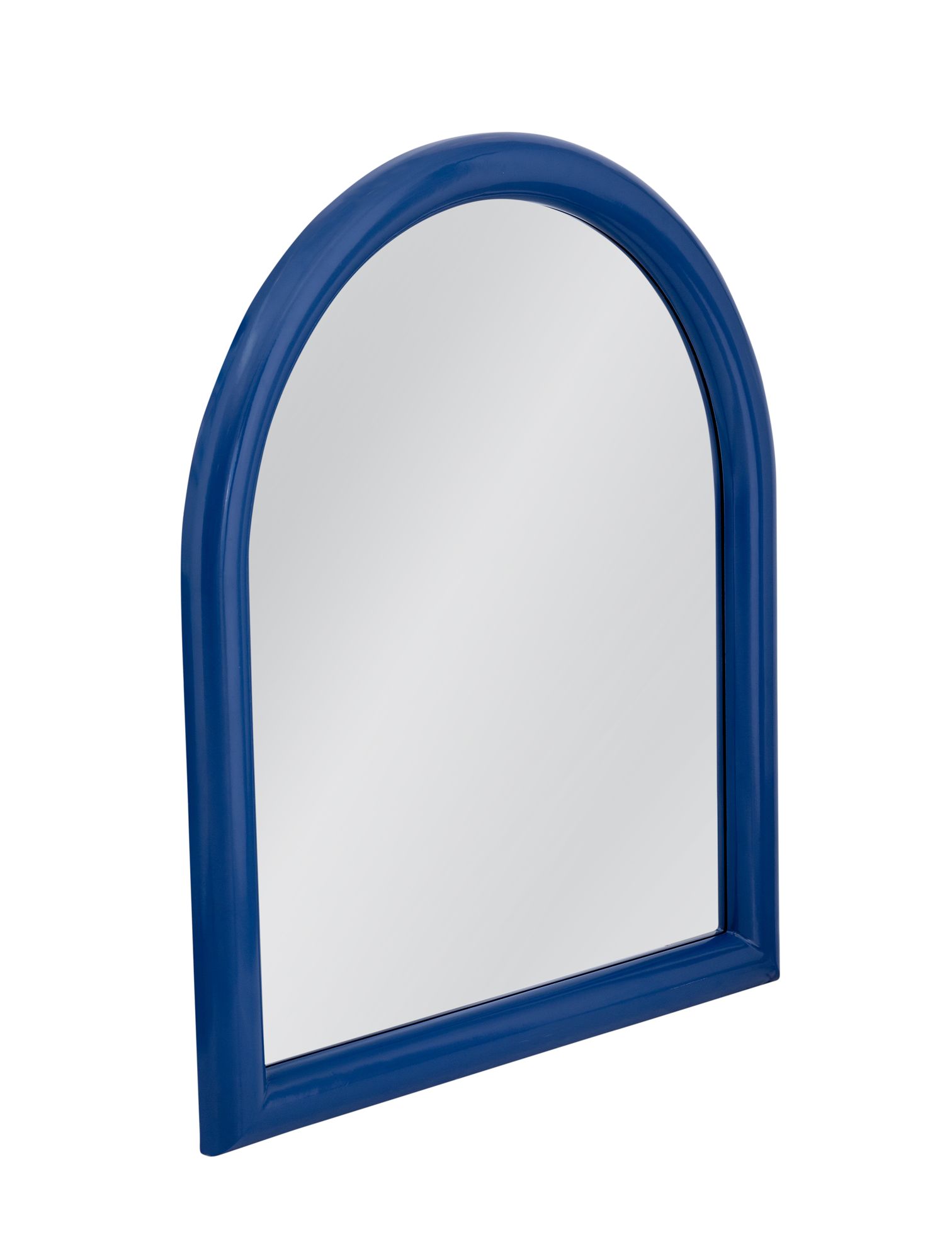 Image 2 Vega 36"W x 42"H Navy Blue Wall Mirror more views