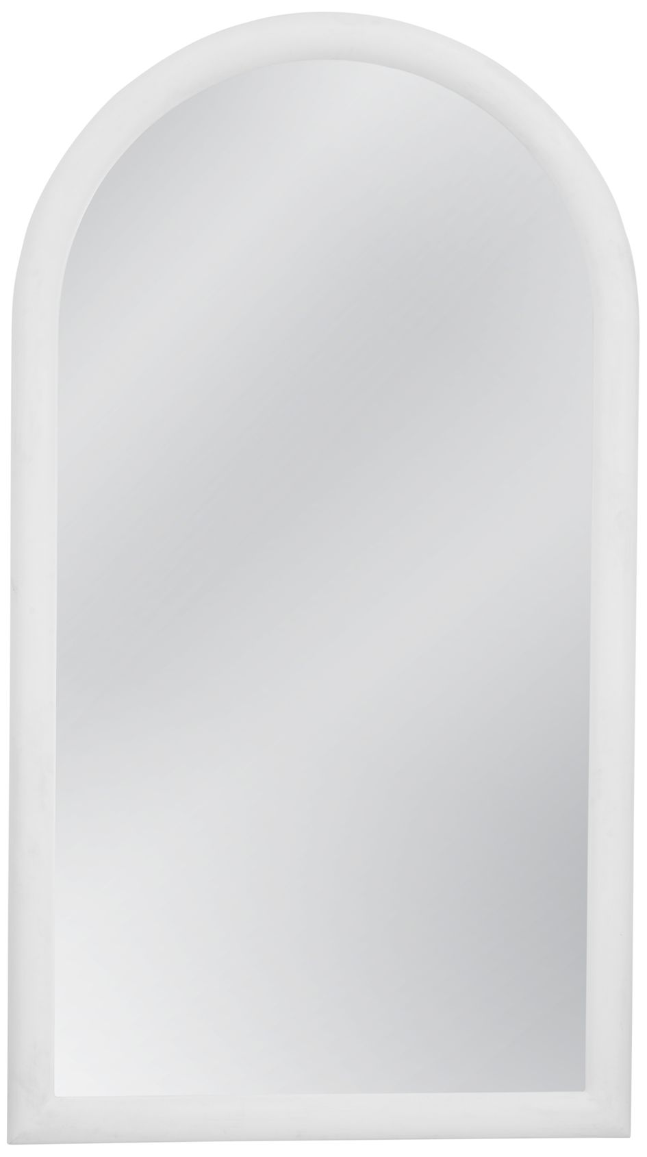 Thumbnail1 of Vega 40"W x 72"H Matte White Freestanding Floor Mirror