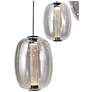 3_Vega 47 1/4" Wide Black LED Multi-Light Island Pendant more views