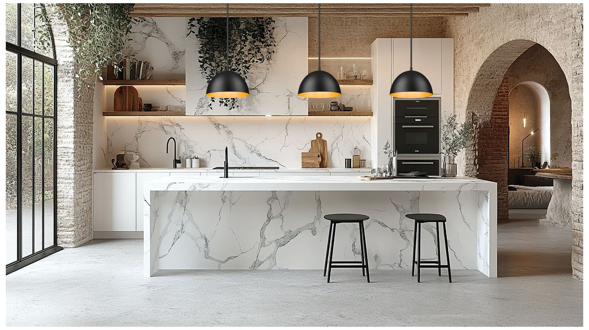 Image 2 Vega by Z-Lite 12 inch Matte Black 1 Light Pendant more views