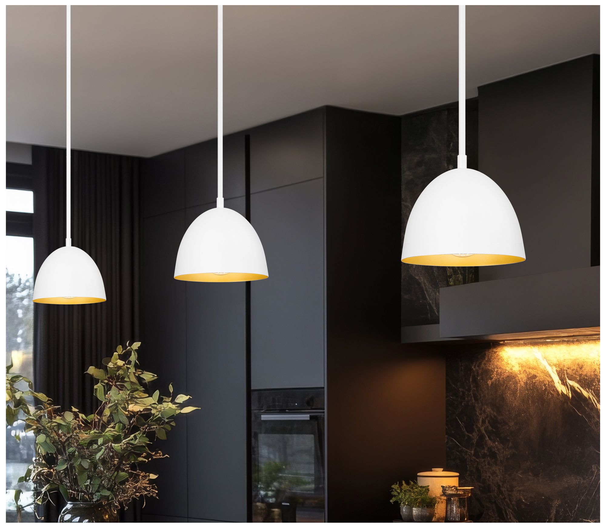 Image 2 Vega by Z-Lite 8 inch Matte White 1 Light Pendant more views