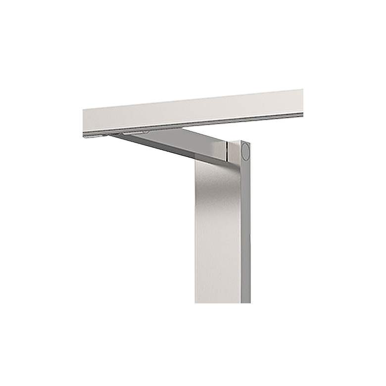 Image 2 Vega Minor 17 1/8" Wide Brushed Nickel Direct Wire LED Picture Light more views