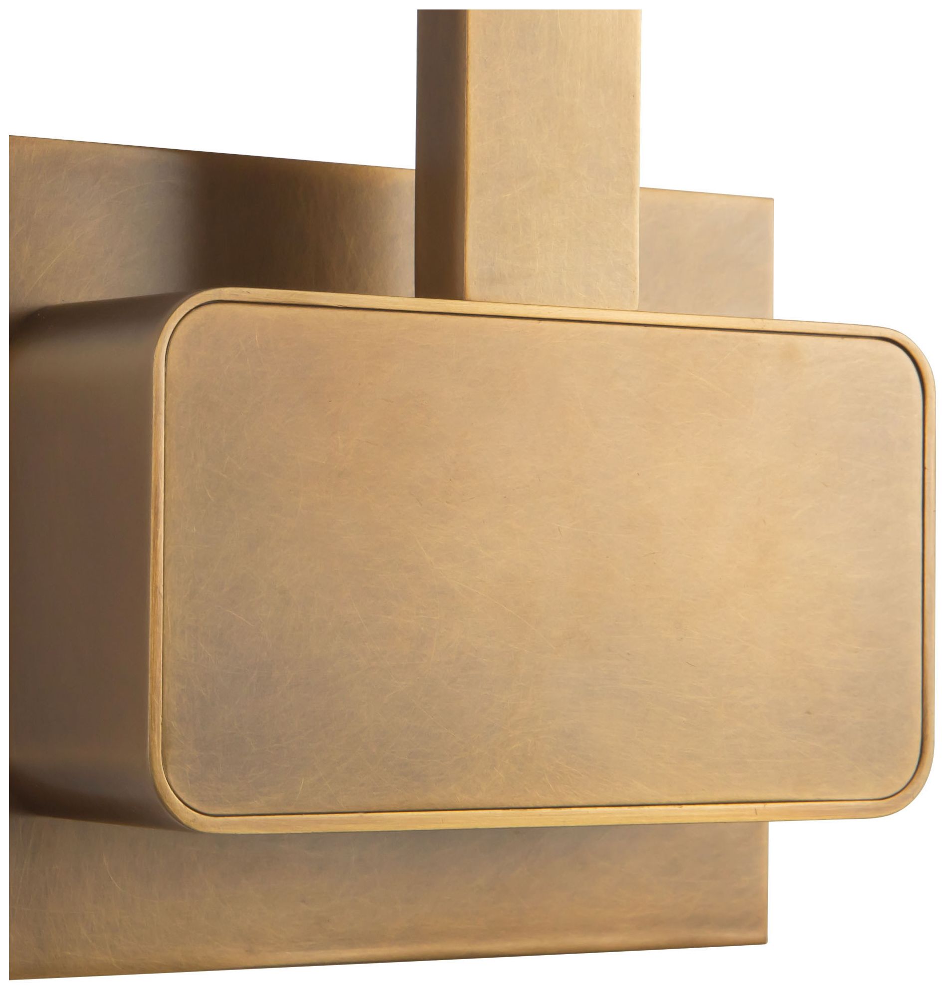 Image 5 Vega Minor 17-in Vintqge Brass dimmable LED Wall/Picture Light more views