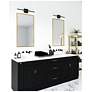 3_Vega Minor 24" Wide Black LED Vanity Bath Light more views