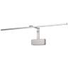 Vega Minor 34" Wide Nickel Direct Wire LED Picture Light