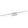 Vega Minor 36" Wide Brushed Nickel LED Vanity Bath Light