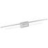 Vega Minor 36" Wide Brushed Nickel LED Vanity Bath Light