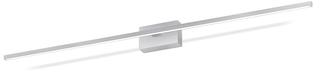 Vega Minor 48" Wide Brushed Nickel LED Vanity Bath Light