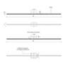 2_Vega Minor 48" Wide Brushed Nickel LED Vanity Bath Light more views