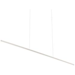 Vega Minor 60" Wide Brushed Nickel LED Linear Pendant