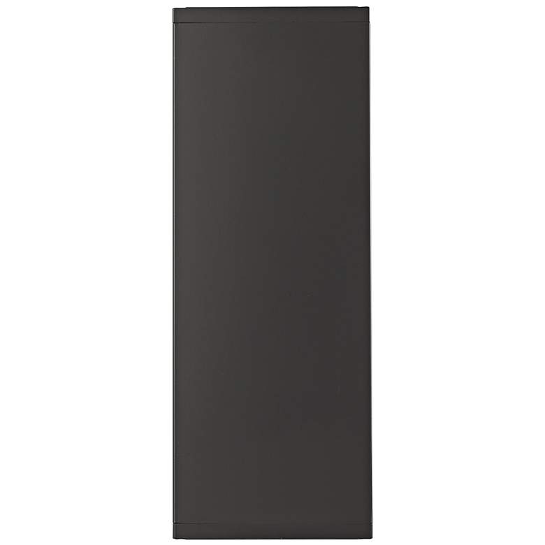 Image 1 Vegas 12 1/2" High Black Outdoor Wall Light
