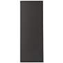 1_Vegas 12 1/2" High Black Outdoor Wall Light