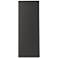 Vegas 12 1/2" High Black Outdoor Wall Light