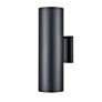 2_Vegas 14" High Matte Black Outdoor Wall Light more views