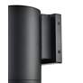 3_Vegas 7" High Matte Black Outdoor Wall Light more views