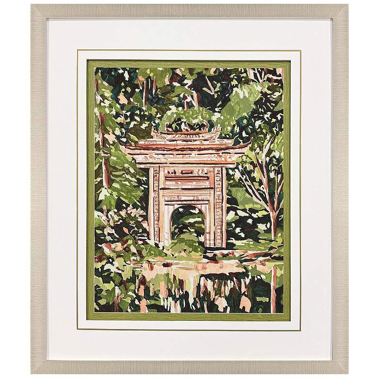 Image 2 Veiled Sanctuary I 33"W x 39"H Framed Art