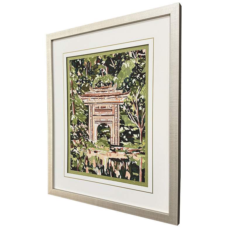 Image 3 Veiled Sanctuary I 33"W x 39"H Framed Art more views