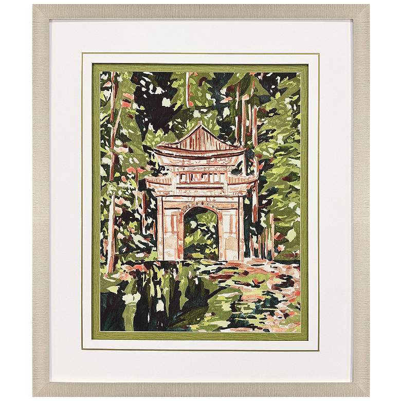 Image 2 Veiled Sanctuary II 33"W x 39"H Framed Art