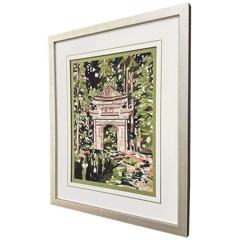 Image 3 Veiled Sanctuary II 33"W x 39"H Framed Art more views