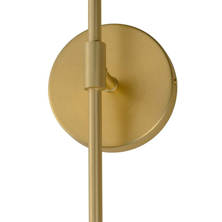 Image 7 Vela 1-Light Sconce - Satin Brass more views