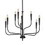 4_Vela 9-Light Chandelier - Black more views