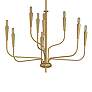 3_Vela 9-Light Chandelier - Satin Brass more views