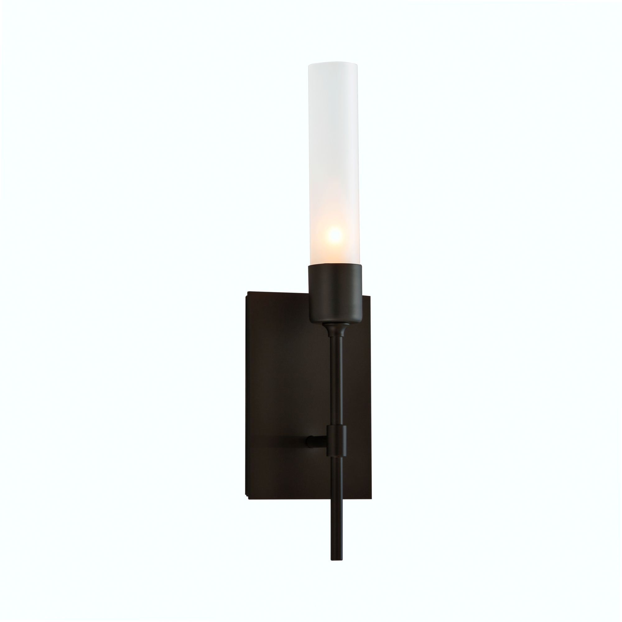Image 3 Vela Sconce - Black Finish - Frosted Glass - Made to Order more views