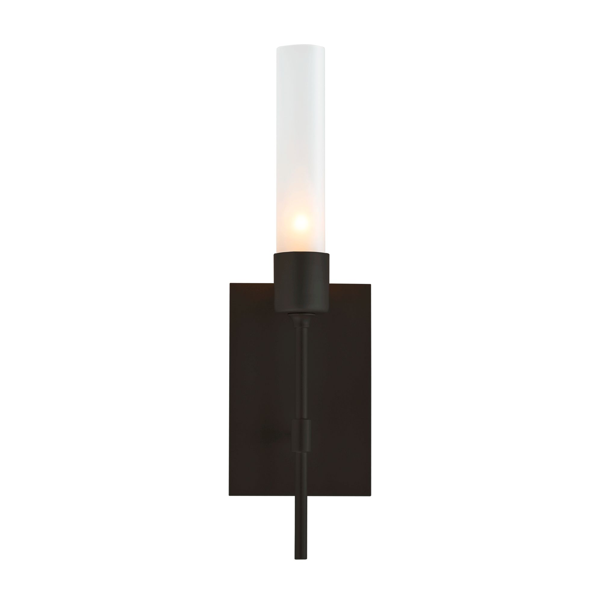 Image 4 Vela Sconce - Black Finish - Frosted Glass - Made to Order more views