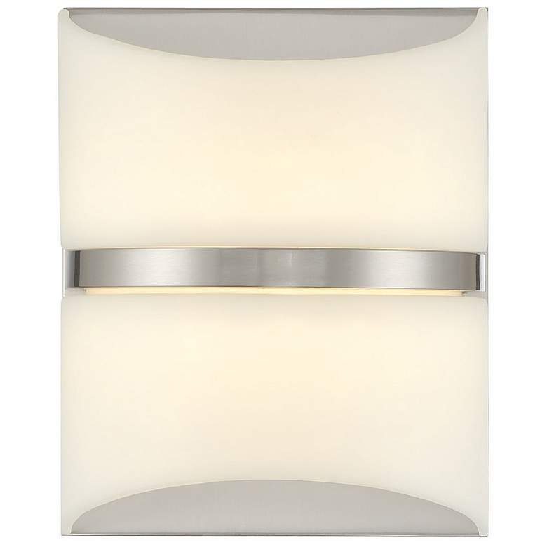 Image 7 Velaux 10 1/2" High Brushed Nickel LED Wall Sconce more views