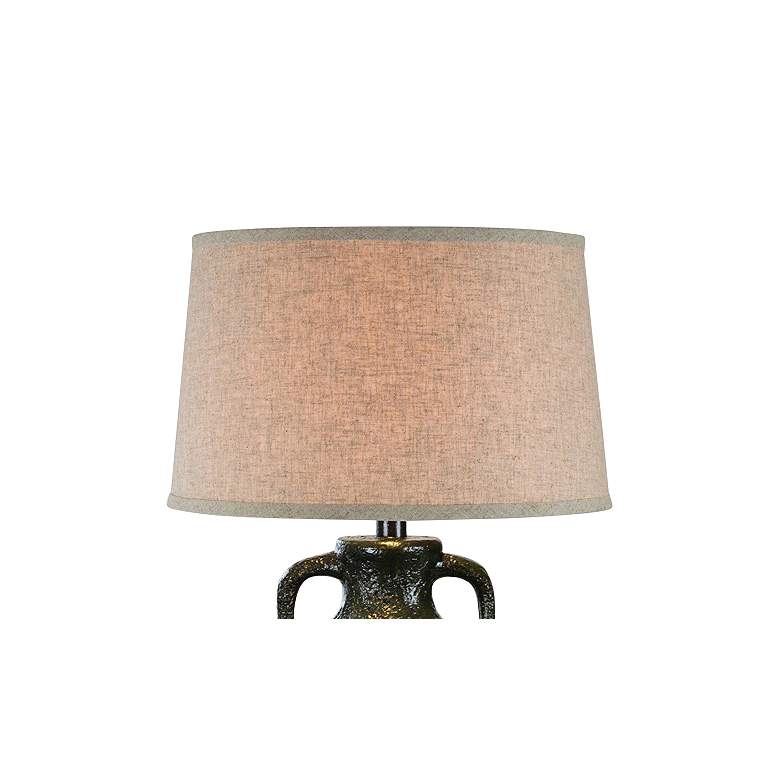 Image 2 Vellen Southwest 31" High Brown Hydrocal 2-Handle Jug Table Lamp more views