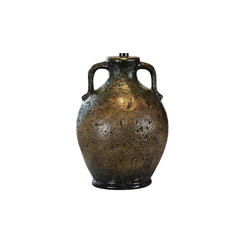 Image 3 Vellen Southwest 31" High Brown Hydrocal 2-Handle Jug Table Lamp more views